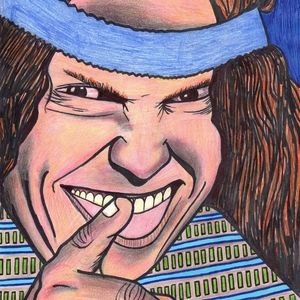 Home decor Art PRINT on paper " Carrot top"